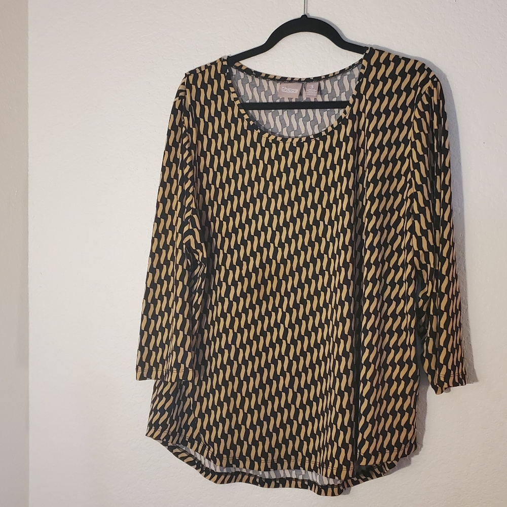 Patterned Tunic - Picture 1 of 4